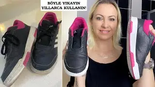 SPOR AYAKKABI NASIL TEMİZLENİR? | En Doğru Yıkama Yöntemi!