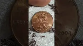 ONE CENT 2008 LINCOLN memorial coin from united states👉mintage 2,558,800 ,000