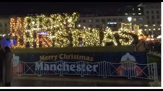 Christmas Market in Manchester, England, United Kingdom (November 2024)