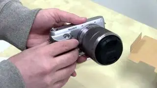 Sony NEX-F3 Unboxing