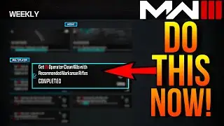 *EASY* How to Get 15 Clean Kills With Marksman Rifles in MW3!