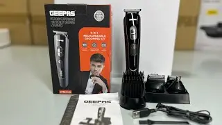 Geepas 11 in 1 Grooming Kit For Men | Unboxing and Review #products #review #clippers #trimmer