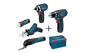 РоботунОбзор: Набор инструментов Bosch 108 V-LI 5-в-1