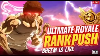 ULTIMATE ROYAL RANK PUSH DAY-4|| #bgmi #bgmilive #ytshorts #shortstream #pocox6pro #live #gaming