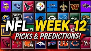 NFL Week 12 Picks & Predictions 2025