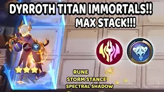 DYRROTH TITAN IMMORTALS ASTRO!! HOW TO PLAY PRINCE NOW!! MAGIC CHESS MLBB