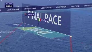 37th America's Cup Day 4 Report #5. ETN v LRPP Prelim Final. A