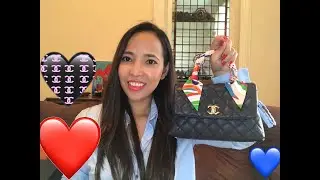 What Fit's Chanel CoCo Handle Bag + How i wrap the Twilly