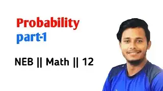 Class 12 math probability part 1 || Tuition Master