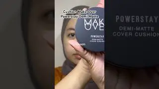 CUSHION MAKE OVER POWERSTAY Demi Matte [Cuplikan] #makeup #makeover #cushion