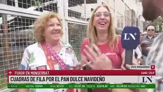 Cuadras de fila en Monserrat por un pan dulce: pesa un kilo y cuesta $25.000