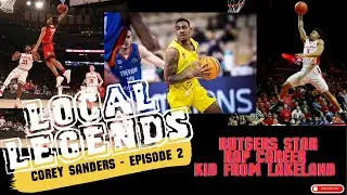 LOCAL LEGENDS EP. 2 - RUTGERS STAR, PRO BALLER COREY SANDERS TALKS BIG 10 RUN, BACON, & RAP CAREER