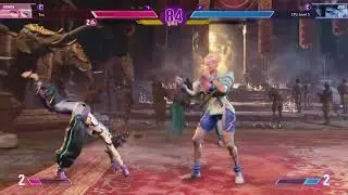 Street Fighter 6 Manon vs Juri