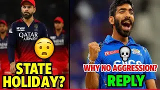 State Holiday If RCB Wins IPL || Bumrah On Aggression On Field || Cricket 4U