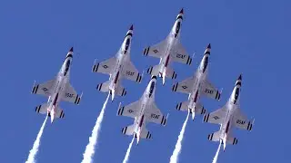 2024 Blue Angels Homecoming Airshow - USAF Thunderbirds