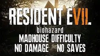 No Damage Run &bull; Resident Evil 7 (Madhouse, No Saves, NG)