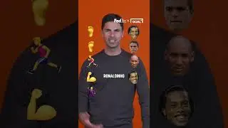 Mikel Arteta builds his perfect footballer from former PSG teammates 🔥 #Arteta #UnboxingTheGame