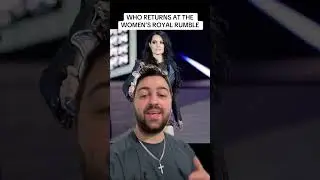 WHO RETURNS AT THE WOMEN&rsquo;S ROYAL RUMBLE #wwe #prowrestling #greenscreen