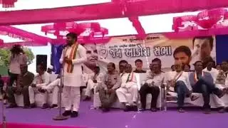Hardik Patel slapped on stage in Surendranagar