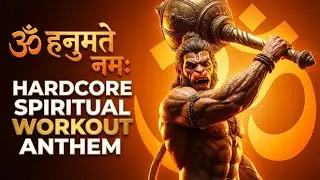 ॐ हनुमते नमः 🔱 Hanuman Gym Motivation Song | Hardcore Spiritual Workout Anthem