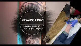 Tattoo Guest artist Showboat Duz Returns to The Tattoo Temple March 28th, 2023