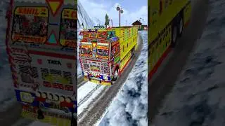 Himachal Pradesh truck Mod #bussidbdbusmod #bussid #trucksimulator #gaming