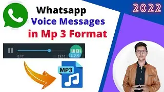 How to access Whatsapp voice messages in file manager in (.mp3) format_(Without any app)_❓(2022).