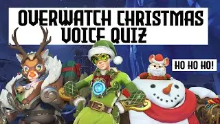 Overwatch Christmas Voice Quiz! Can you guess Heroes by thier voice?!