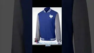 Achieve Effortless Style with the Men's Fleece Letterman's Jacket