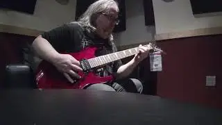 1998 Jackson Soloist through Line 6 Spider V60 at Guitar Center gear room.