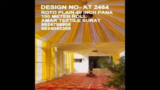 Premium Rotto Ceiling Fabrics &ndash; Stunning Designs for Event & Tent Decoration9924799905 CALL NOW