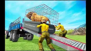 Animal Zoo Transport Simulator the lion && Simplest game play & New driving adventure.