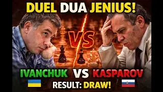 “Ivanchuk Bertahan Kuat vs Kasparov 😱”