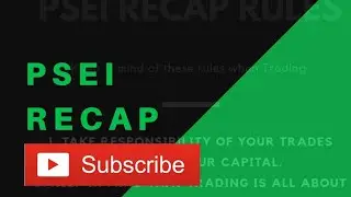 PSEi Recap Weekly - August 26, 2019 #pseirecap