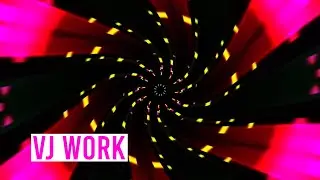 Visuals - VJ Work for Live DJ Set by Lazy Flow