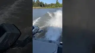 Boat Test! It Works! #boat #oregon #lake #test #jet #water