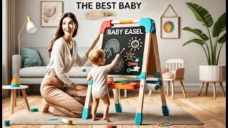 🎨 Hape E1010 Magnetic All in 1 Kids Height Adjustable | Best Baby Easel 🖌️