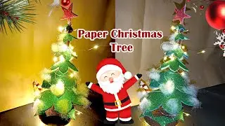 Christmas tree | paper Christmas tree | Christmas tree making idea | art and craft