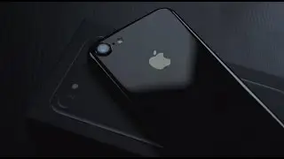 Распаковка iPhone7 Jet Black - первые впечатления