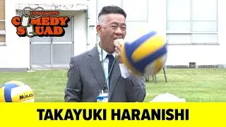 Japanese Salaryman No Reaction Challenge! 2 - TAKAYUKI HARANISHI｜Yoshimoto Comedy Squad