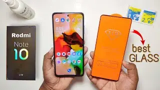 Redmi Note 10 Lite Best Tempered Glass Protector || Ibywind Tpu Flim Screen Protector