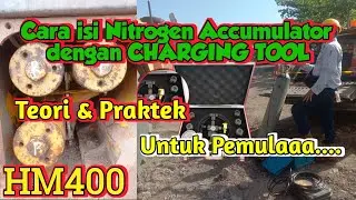 Cara mengisi Nitrogen accumulator dengan Charging tool