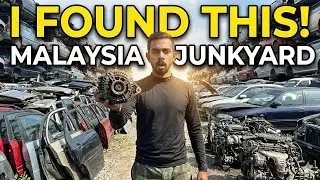 Amazing Malaysia Junk Yard | හොද වාහන මෙහෙමත් කපනවද | Malaysia Tour Guide part 15
