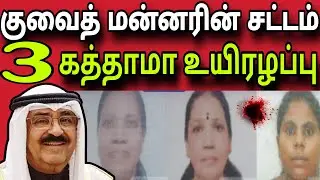 Kuwait King's Law 😲 | 3 maids killed | kuwait tamil news | ziashanawaz |