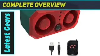 WONFAST Solar Alarm: Best Outdoor Security? Gunshot & Dog Barking!