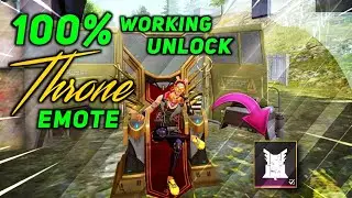 100% Working MUST WATCH How to Unlock FFWC Throne Emote in Free Fire 🔥 All Emotes Unlock #freefire
