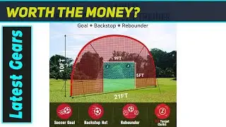 ZEALFEEL 3-in-1 Soccer Goal: The Ultimate Backyard Training Game Changer