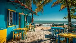 The Last Hour on the Beach 🌇 Bittersweet Bossa Nova (Packing Up)