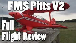 FMS Pitts 1400mm V2 PNP Full Flight Review