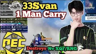4am 33Svan Insane 1 Man Carry &bull; 4am Rekts Nv Xqf in Weird Rotation &bull; PEC 2020 Match 4